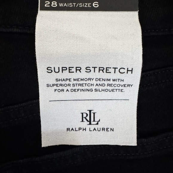 🔥Ralph Lauren High-Rise Bootcut Jeans – Size 6 (28W) New - Picture 9 of 10
